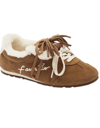 Farm Shearling Sneakerina