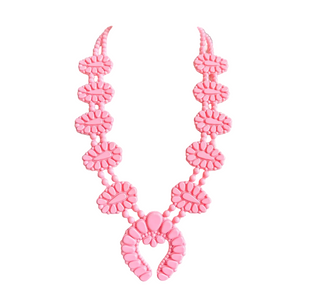 Golden Hour Necklace - Bubblegum Pink
