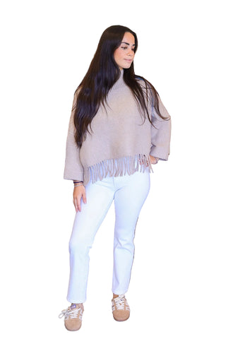 Sachi Aja Sweater - Warm Wheat