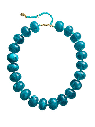 Joan Semi-Precious Necklace - Blue