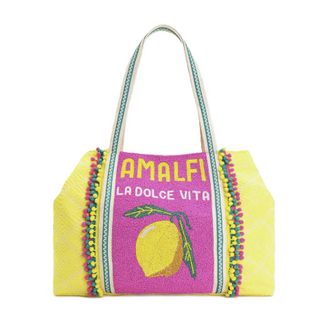 Amalfi Beaded Tote