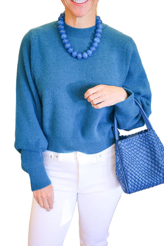 Carrara Sweater - Teal Multi