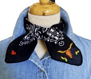 Embroidered Bandana