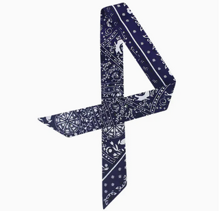 Bandana Scarf - Navy