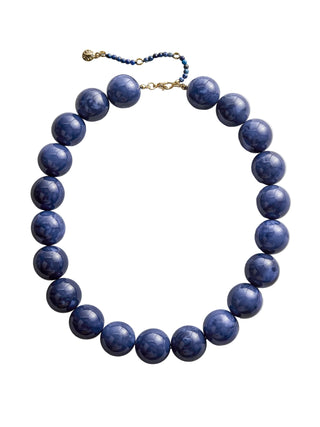 Jane Beaded Necklace - Blue