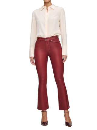 Bridget Boot Crop High Rise Instasculpt- Cherry Coated