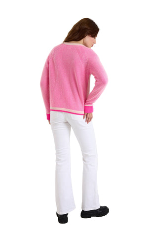 Irene Sweater- Quartz Pink/Diva Pink