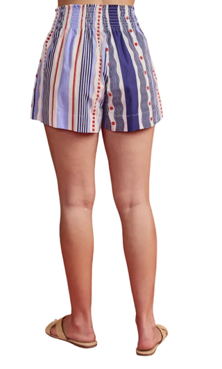 Sylvie Short- Liberty Stripe