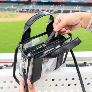 Case-Mate Clear Stadium Bag - Midnight Black