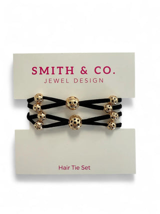 Baller Band Hair Tie Set- Black