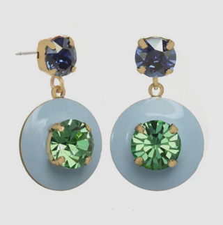 Janie Earrings - Light Blue