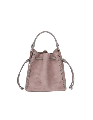 Fallon Mini Faux Suede - Taupe