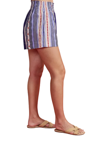 Sylvie Short- Liberty Stripe