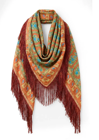 Hunter Bell - Oversized Scarf W/ Fringe