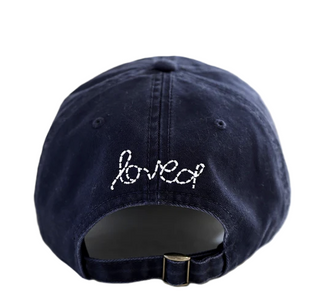 Baseball Hat Heart Patch