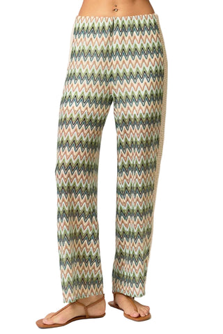 Celine Crochet Mid Rise Pants