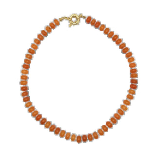 Orange Gemstone Necklace