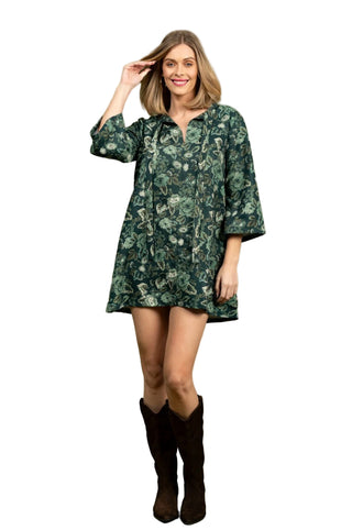 Phoebe Dress- Rosemary Meadow