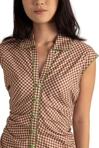 Layna Dress- Gingham