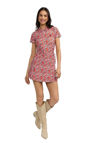Ivy Dress - Texas Tech Poppies