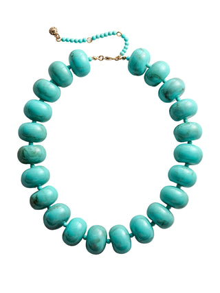 Joan Semi-Precious Necklace - Turq