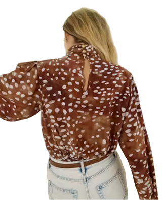 Ellerie Top - Dappled Doe