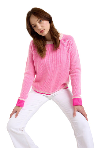 Irene Sweater- Quartz Pink/Diva Pink