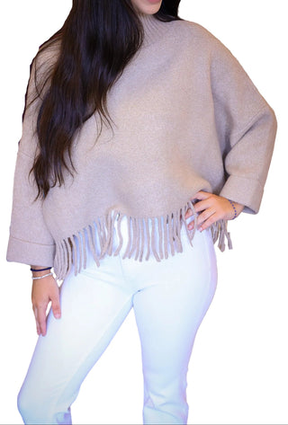 Sachi Aja Sweater - Warm Wheat