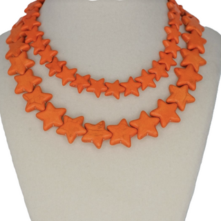 Sea Star Necklace - Orange