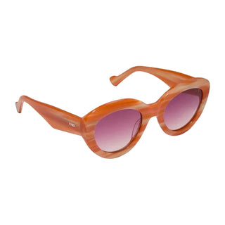 Enid Orange Pink Stripe + Wine Gradient
