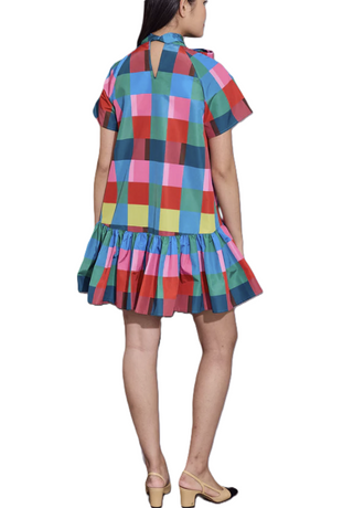 Willa Dress- Holiday Check