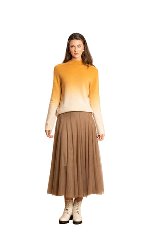 Tulle Skirt- Brown