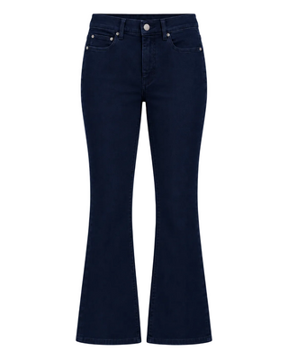 Bridget Boot: High Rise Instasculpt™ Crop - Bright Navy 'Air Brushed'