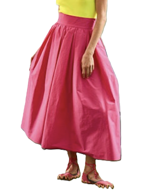 Avenue Skirt- Fuchsia