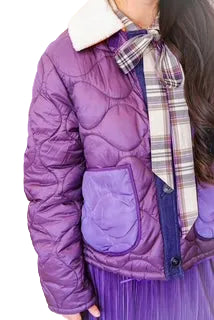 Violet Blue Coat