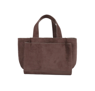Ella Mini Faux Suede - Chocolate