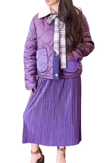 Violet Blue Coat