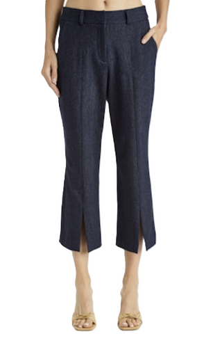 Loriana Denim Capri Slacks