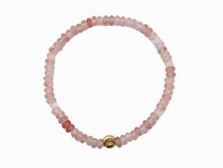Cherry Quartz Gemstone Bracelet
