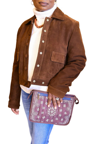 Unwritten Goat Suede Leather Jacket
