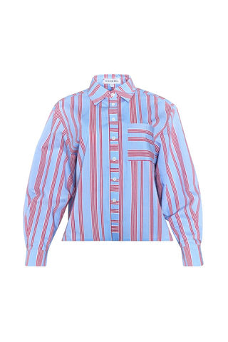 Hudson Shirt- Seaside Stripe