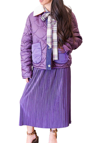 Violet Blue Coat