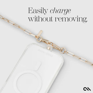 Gold Chain Phone Crossbody - Gold Chain